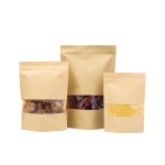 Packaging Bag Supplier - Kraft Transparent Window