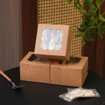 Snack Box Supplier - Kraft Clear Window