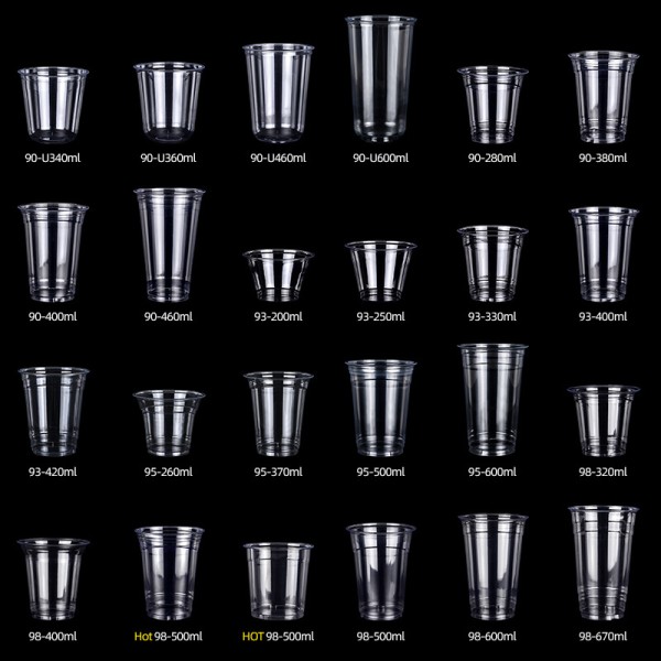 Plastic Cup Factory - 9-24oz with Lid