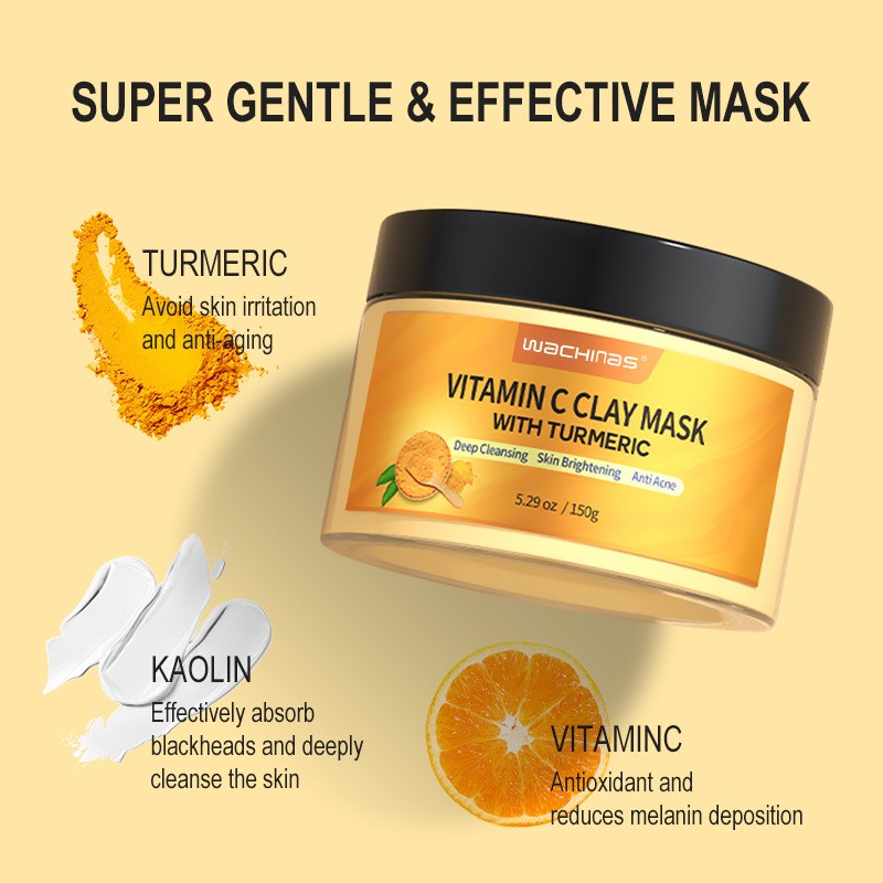 Turmeric Mask Cream Manufacturer - Wholesale Custom Deep Cleansing