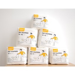 Pet Diapers Supplier - Wholesale High Quality 12Pack Multi Size