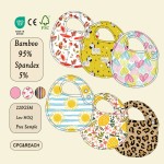 Bamboo Bib Manufacturer - Children's Waterproof Organic Printed