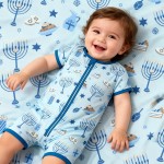 Bamboo Romper Supplier - Custom Logo Pattern Design Pajamas