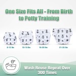 Cloth Diapers Supplier - Popular Customizable Washable 6Pack