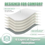 Cloth Diapers Manufacturer - Reusable 6 Pack Adjustable Leakproof