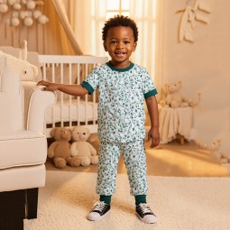 Bamboo Romper Factory - Wholesale Custom Print Viscose Pajamas