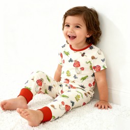Baby Pajamas Factory - Custom 100% Bamboo Girls Two Pcs