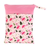 Nappy Bag Supplier - Flamingo With Handle Washable Cloth