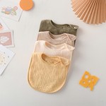 Baby Bib Supplier - 100% Cotton Gauze Button Closure