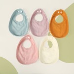Baby Bibs Factory - Cotton Gauze Waterproof Solid Color