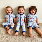 Baby Pajamas Factory - 220GSM Bamboo Fabric Printed Set