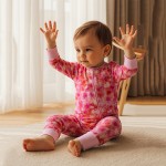 Baby Pajamas Supplier - Factory OEM Fold Over Cuff Romper