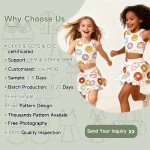 Girls Active Wear Supplier - Custom Hot Printed Nylon Golf Set