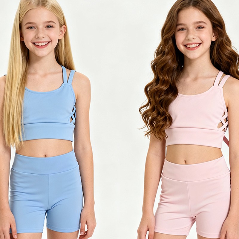 Girl Clothes Factory - Factory Custom Logo Summer Leggings