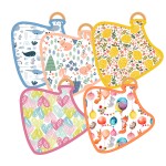 Bamboo Bibs Manufacturer - Colorful Printing Wooden Security