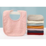 Baby Bibs Factory - Cotton Gauze Waterproof Solid Color