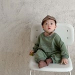 Baby Tracksuit Manufacturer - Custom Logo Solid Sweatsuit Sets