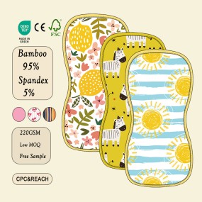 Burp Cloths Manufacturer - Hot Sale Absorbent Bamboo Newborn