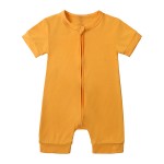 Bamboo Romper Manufacturer - Short Sleeve Footless