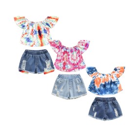 Girl Suit Factory - Off Shoulder Jeans