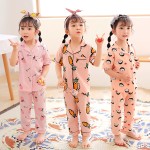Girls Pajamas Manufacturer - Front Button Suit