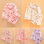 Girls Pajamas Manufacturer - Knitted 2 Piece