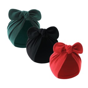 Infant Cap Supplier - Sequins Bow Fashion