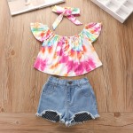 Girls Shirt Supplier - Tie Dye Cotton