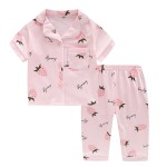 Girls Pajamas Manufacturer - Front Button Suit