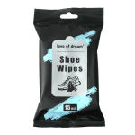 Shoe Wipes Manufacturer - Portable Travel Size Disposable 15pcs