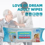 Adult Hygiene Wipes Supplier - Premium Unscented Gentle Aloe