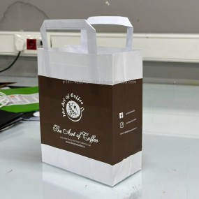 Kraft Paper Bags Manufacturer - Custom Fast Food Takeaway Bags