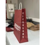 Kraft Paper Bags Manufacturer - Custom Printed Twisted Handle Bags