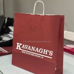 Kraft Paper Bags Manufacturer - Custom Twisted Handle Takeaway Bags