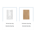 Kraft Paper Bags Wholesale - OEM Flexo Printed Recyclable Bags