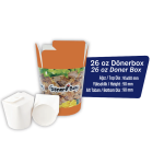 Doner Box Manufacturer - OEM 26 oz Leak-Proof Takeaway Container