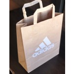 Kraft Paper Bags Manufacturer - Custom Printed Flat Handle Bags
