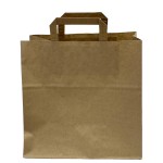 Kraft Paper Bags Manufacturer - Custom Printed Flat Handle Bags