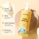 Body Wash Manufacturer - OEM Sulfur Anti Mite Acne Shower Gel
