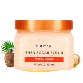 Body Scrub Manufacturer - OEM Vegan Lightening Shea Butter Sugar