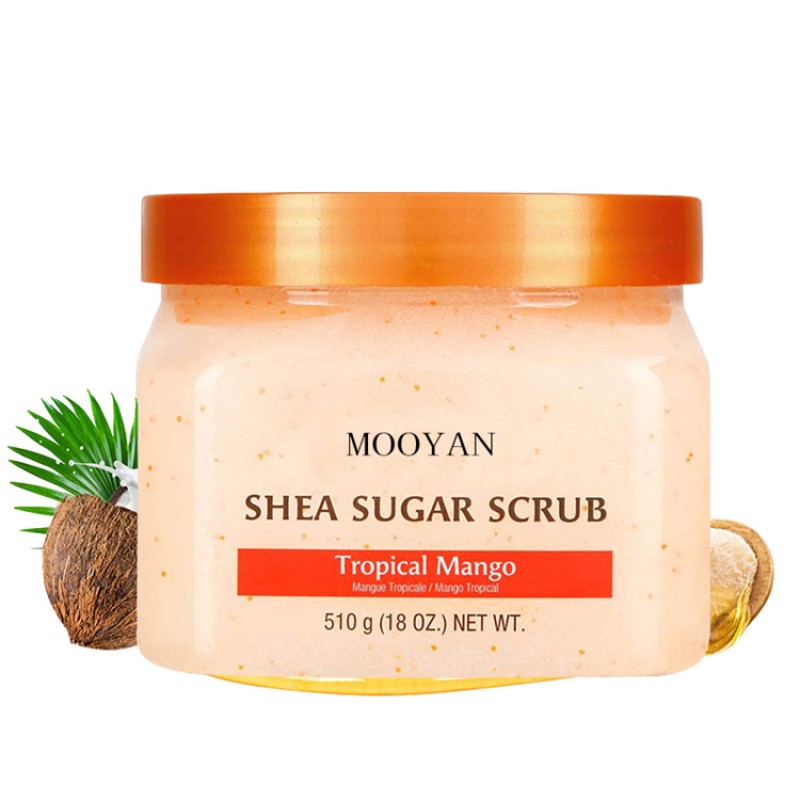 Body Scrub Manufacturer - OEM Vegan Lightening Shea Butter Sugar
