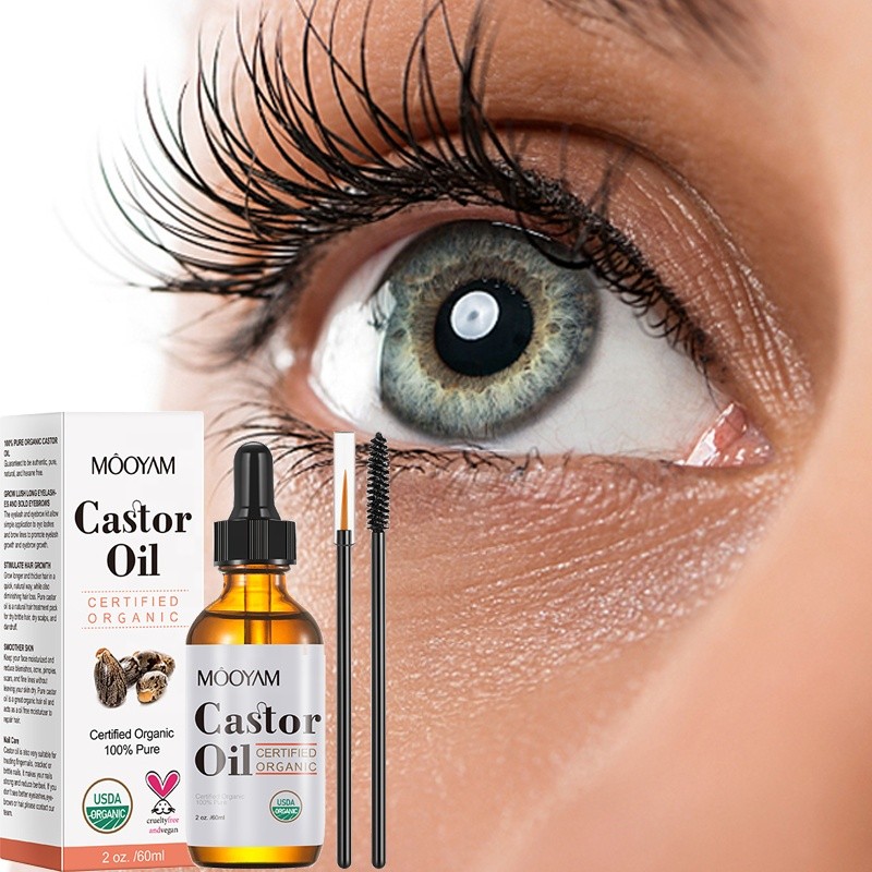 Castor Oil Supplier - OEM 100% Natural Cold Pressed Organic Moisturizing