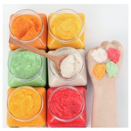 Body Scrub Factory - OEM Pink Organic Exfoliating Vegan Natural