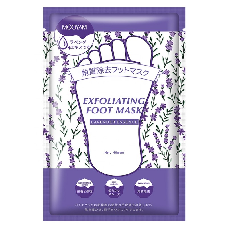 Foot Mask Manufacturer - OEM Lavender Exfoliating SPA Peeling Care