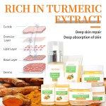 Acne Set Factory - OEM Organic Turmeric Face Care Skin Care Set