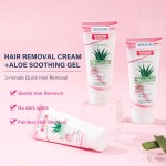 Hair Remover Manufacturer - OEM 5 Mins Painless Depilatory Aloe Vera