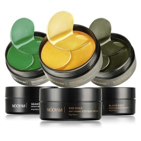 Eye Patch Manufacturer - OEM Seaweed Collagen Dark Circle Gold Mask