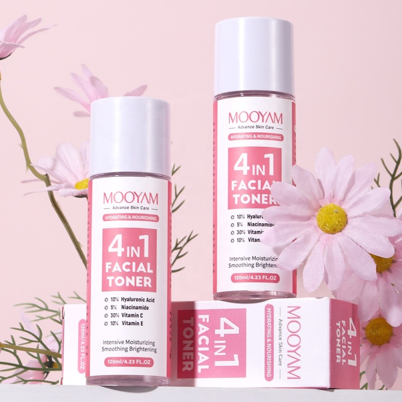 Facial Toner Supplier - OEM 4 in 1 VC Blemish Fade Hydrating
