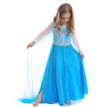 Anna Elsa Costume Supplier - OEM Summer Cotton Princess Dress