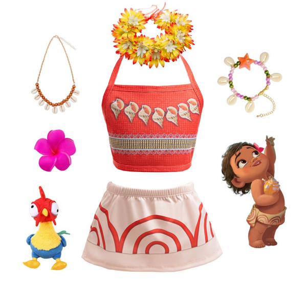 Moana Princess Dress Supplier - 2025 Spring Summer New Design